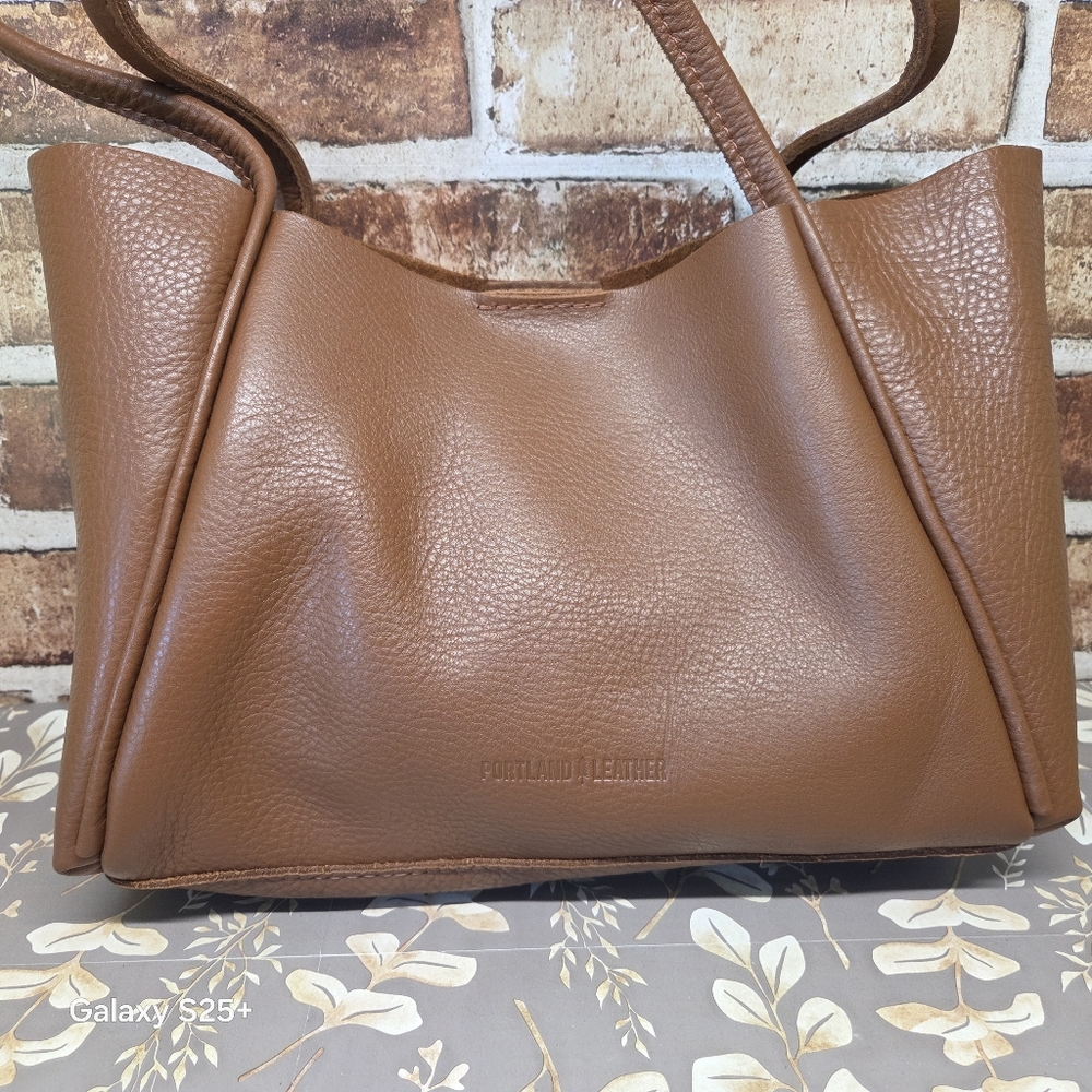 🦄 Portland Leather PLG Large Verona in Mondelo Brandy!